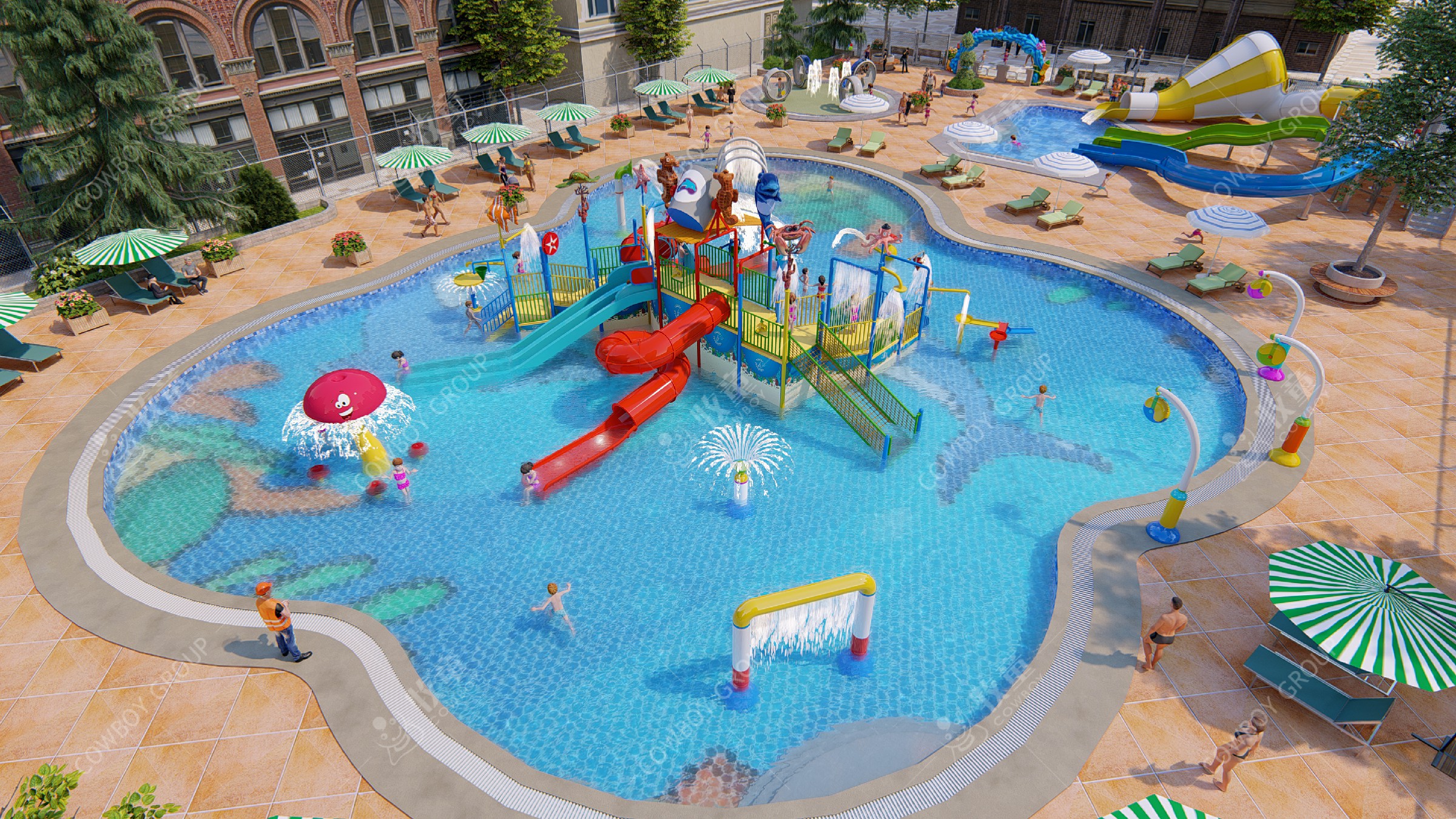 水上樂園設(shè)備項目一般的建設(shè)流程