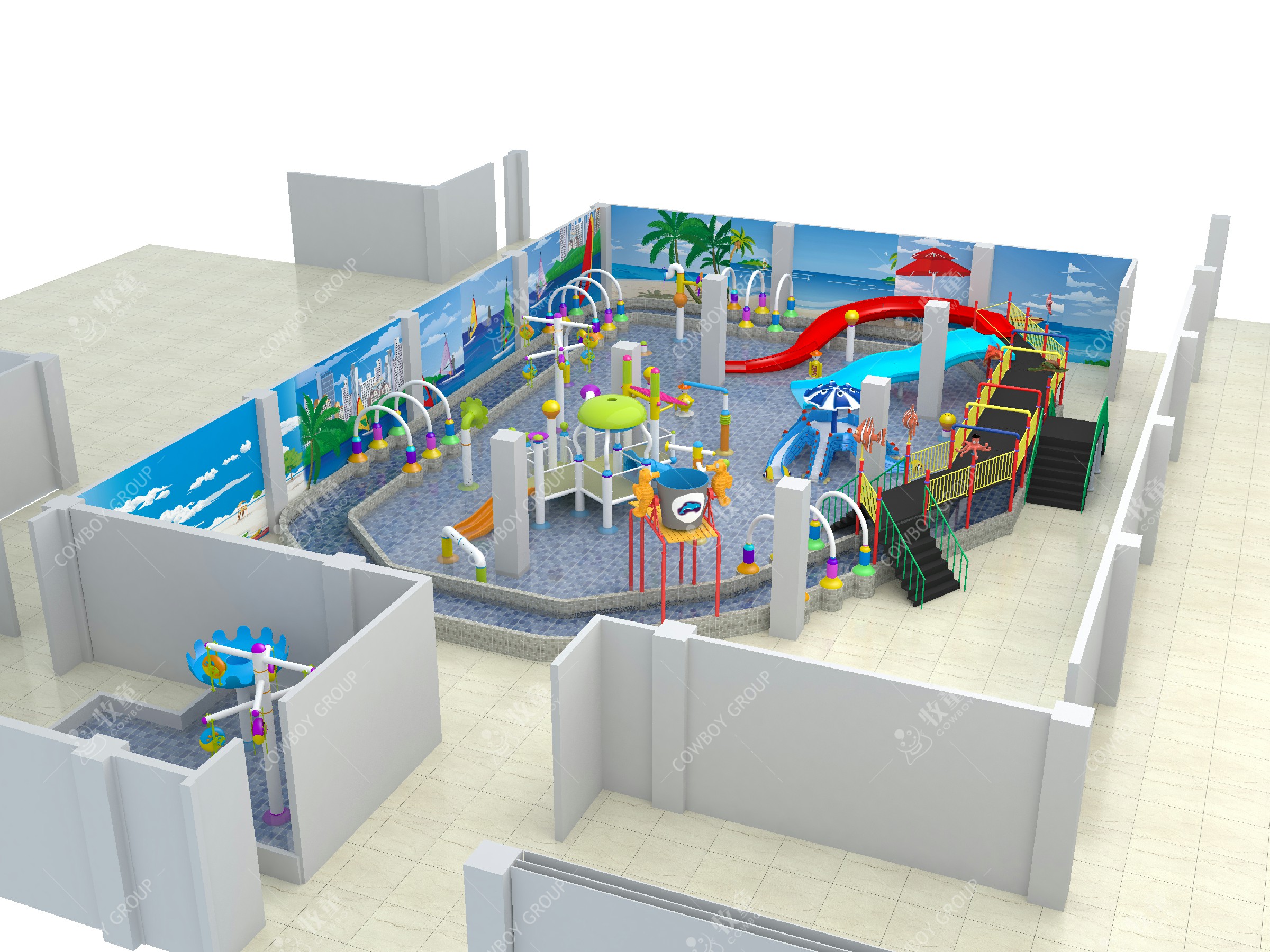 室內兒童水上樂園的好與不好？ 水上樂園設備