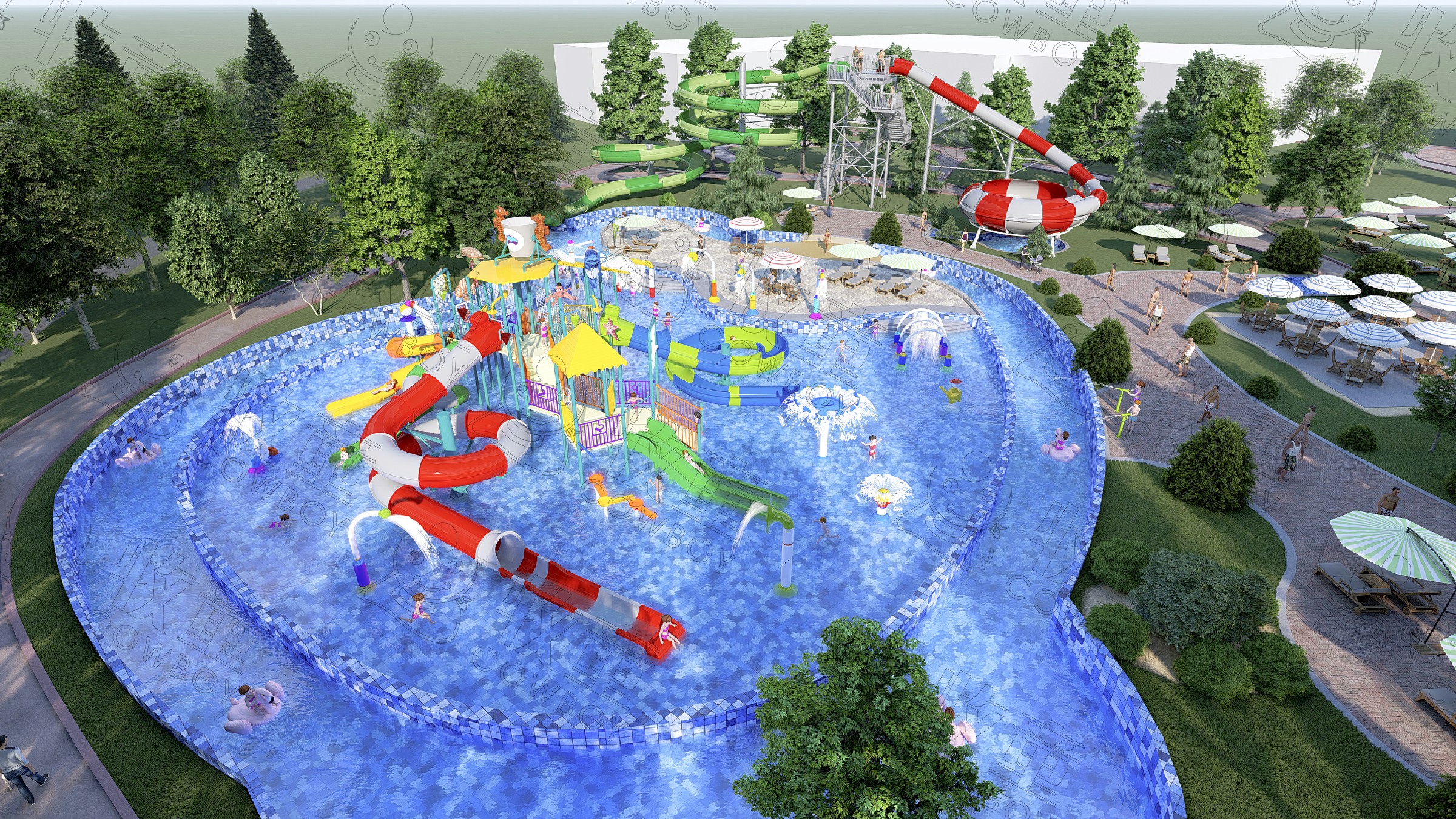 水上樂園設(shè)備規(guī)劃建設(shè)怎么開展？水上樂園設(shè)施